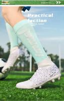 Nuevos zapatos de fútbol transpirables de alta calidad para hombre, diseño de suela de uñas FG, deportes al aire libre transfronterizos - details 7