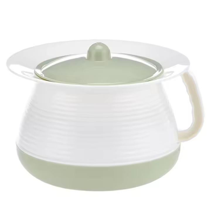 Orinal de plástico para urinario, botella de viaje para orina, inodoro, ollas portátiles de emergencia, tapa de cubo de cama, orinal de Spittoon - 1