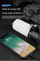 Lampara led recargable camping Portátil atmosphere Regalos de Navidad al aire libre multifunción Faroles carpa - details 8