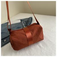Bolso cruzado coreano de moda para hombre y mujer, bolso de hombro ligero con hebilla de alta capacidad, bolso de viaje ajustable de Color sólido - details 19