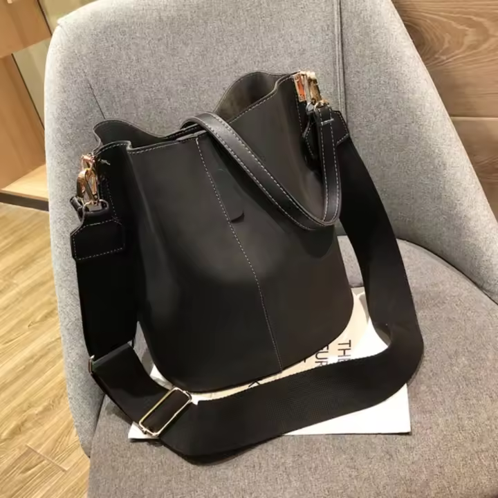 Bolso de diseñador de lujo para mujer, bandolera de cuero PU de gran capacidad, novedad de 2021 - 1