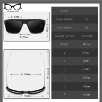 Nuevas gafas polarizadas para hombres y mujeres, gafas de pesca, gafas de sol para acampar, senderismo, conducir, gafas de sol deportivas - details 7