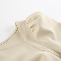 Vestido largo elegante de invierno con manga de viajero, nuevo estilo francés, traje de extremo para mujer - details 21