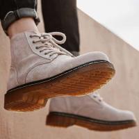 Botines informales para exteriores con suela gruesa para hombre, botas cálidas de piel de invierno - details 11