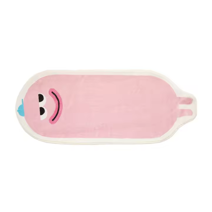 Alfombra de dormitorio,Linda caricatura,Alfombra  de Pelo Corto Alfombra Imitación Cachemira de Antideslizantes,lavable, alfombra para sala de estar, dormitorio, comedor - 1