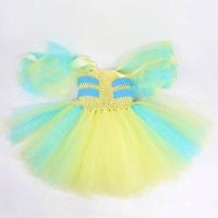 Vestido Tutu de Pescado Pato Vestido de Princesa Amarillo Brillante para Niñas - details 9