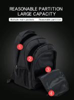 Ocio grande de la mochila de Oxford, bolso de escuela de Fashiona, impermeable, para el ordenador portátil del negocio - details 3