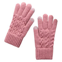 Guantes de dedo completo transpirables informales, guantes de invierno, dedos de pantalla táctil, guantes de punto para correr y conducir - details 4