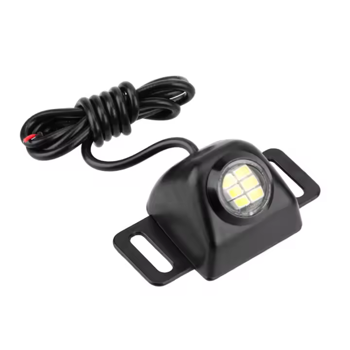 Niscarda Lámpara de Advertencia LED Blanca para Automóviles Camiones Motocicletas Auxiliar Trasera Impermeable Fabricada en China 12V/24V Lumens 1200Lm Temperatura de Color 6000K - 1