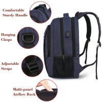 Mochila Mochila de negocios de gran capacidad para hombres Mochila para portátil de viaje - details 16