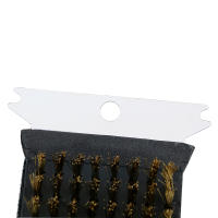 Cepillo de Alambre de Cobre 3-en-1 Herramienta de BBQ de Mango Largo para Limpieza de Parrilla y Horno - details 10