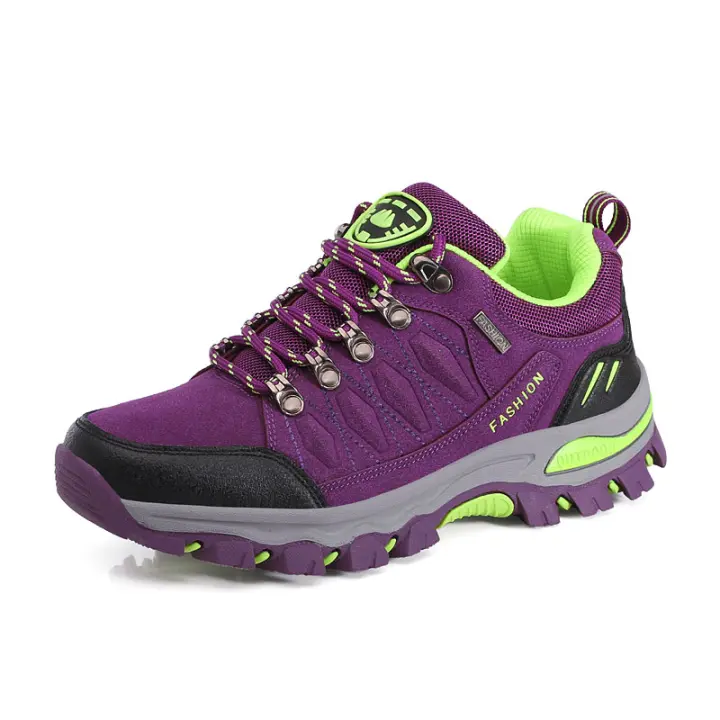 Zapatos de senderismo de marca para mujer, zapatillas de Trekking al aire libre, zapatos de viaje antideslizantes, transpirables, zapatos deportivos impermeables, zapatos de trabajo - 1