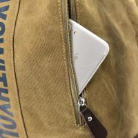 Mochila de Lienzo de Gran Capacidad Bolso de Viaje para Hombres Bolso de Hombro de Lienzo para Senderismo - details 17