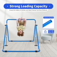 Barra de gimnasia Junior para niños, entrenamiento para gimnasio en casa, barras horizontales altas ajustables - details 5