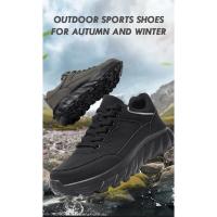 Zapatillas de deporte de otoño e invierno para hombre, zapatos informales con plataforma ligera, zapatos deportivos impermeables de talla grande 38-48, calzado para hombre - details 20