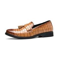 Vestido de negocios para hombre, informal, plano, cómodo de llevar, zapatos de cuero para conducir, productos Oxford 2025 - details 10