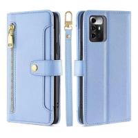 Funda Magnética Multifuncional de Piel para Mujer, Funda Protectora con Cremallera, Compatible con ZTE Blade A72 5G - details 12