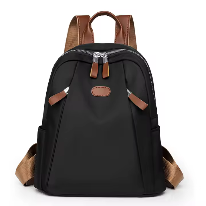Mochila para mujer, nueva mochila de verano de gran capacidad para mujer, mochila ligera de tela Oxford, estudiante universitario femenino, antisalpicaduras de agua - 1