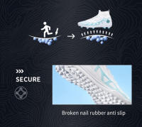 AG, zapatillas de fútbol TF, antideslizantes, resistentes al desgaste, de goma artificial adecuadas para entrenamiento competitivo - details 9