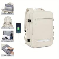 Mochila de Viaje en Cabina de Avión 43x16x28/ 46x17x29 para Ryanair, Maleta de Viaje en Cabina de Avión Bolsa de Cabina para Equipaje de Mano EasyJet Mochila de Viaje en Cabina de Avión - details 1