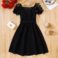 Vestido Decorativo de Malla Transpirable Manga Corta, Cinturón de Hombro, Lindo y Fresco para Fiestas de Cumpleaños y Verano - details 2