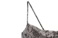 Falda larga plisada MIDI con tirantes estampado animal para mujer, primavera y verano, nuevos productos, vestido adelgazante - details 7