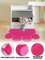 Alfombrilla Antideslizante Para Mascotas Gato Y Perro Forma De Uña De Gato Impermeable Para Comida Y Bebida Interior - details 2