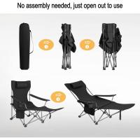 Juego de 2 Sillas de Camping Sillas Plegables, Silla de Acampada Portátil, Ligera para Picnic, Playa, Jardín, Pesca, con Portavasos, Gris - details 15