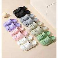 Zuecos de jardín para mujer, sandalias de playa de verano, zapatos con punta ancha para exteriores, sandalias para hombre y mujer, zapatillas de ducha para casa - details 8
