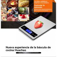Báscula de Cocina Eléctrica Precisa Recargable por USB Acero Inoxidable Resistente al Agua con Pantalla LCD Ideal para Hacer Dieta, Cocinar, Hornear - details 7