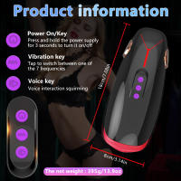 Masturbador masculino automático 10 vibración de empuje Simulado oral de silicona suave Modos giratorios Mastubator Cup Sex Machine Coño para pene Juguete sexual para hombres - details 4