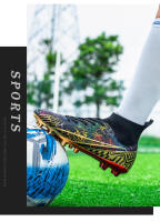 Botas de fútbol profesionales AG para hombres, zapatos de fútbol para niños, tacos altos para el tobillo, zapatillas de fútbol de hierba, zapatos de entrenamiento de Futsal, gran oferta - details 11