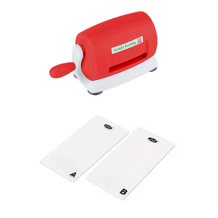 Máquina troqueladora para manualidades, herramienta de corte de papel de plástico, práctica, para álbum de recortes - 1