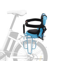 Asiento infantil para bicicleta de montaña, pedal y barra de seguridad, plegable - details 2