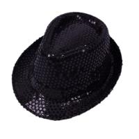 Sombrero De Jazz Británico Para Hombres Y Mujeres Sombrero De Bucket Con Lentejuelas Para Escenario Performance Navidad Fiesta Padres E Hijos Halloween - details 9