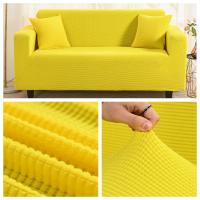 Fundas de Sofá Sala de Estar Color Sólido a Prueba de Polvo，Funda de sofá - details 21