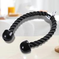 Cuerda portátil profesional para tirar hacia abajo de tríceps, cuerda multiusos estable para gimnasio, cuerda de nailon resistente para bíceps, equipo de Fitness - details 10
