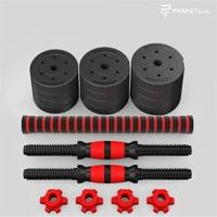 set mancuernas kit mancuernas pesas ajustable gimnasio casa entrenamiento fuerza