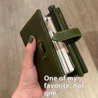 Cuaderno de Piel Verde Portátil M5 Libro de Bolsillo con Hojas Sueltas y 60/40 Páginas en Blanco - details 4
