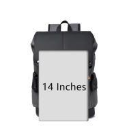 Mochila Hombre PU Cuero Impermeable Alta Calidad - details 1