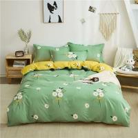 Cubierta de Edredón de Tamaño King con Diseño de Dibujos Animados Encantadores 220x240 Compatible con Cama Doble Amigable con la Piel y Cojín Incluye Funda de Manta y Funda de Almohada - details 14