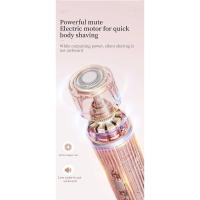 Maquinilla de afeitar eléctrica para mujer, recortadora de Bikini, depiladora corporal, Afeitadora eléctrica para zona privada, depilación Facial de piernas y axilas - details 11