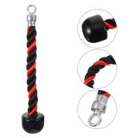 Cuerda de tracción para Fitness de un solo mango, cuerda de tracción multifuncional para tríceps, equipo de gimnasio estable para ejercicio - details 6