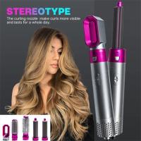 Cepillo Secador De Pelo Profesional 5 En 1, Herramienta Eléctrica De Estilismo, Rizador De Pelo Automático, secador dyson,difusor pelo rizado - details 0