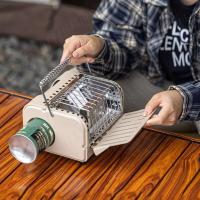 Estufa de Gas de Caja de 1200W Calentamiento Rápido Ideal para Acampar y Senderismo Tamaño Compacto - details 4