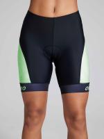 Pantalones cortos de ciclismo ONEO para mujer - Cintura alta, asiento absorbente de impactos, acolchado de silicona 3D, nailon/spandex transpirable, diseño de bloques de color para montar al aire libre, pantalones cortos de ciclista - details 11