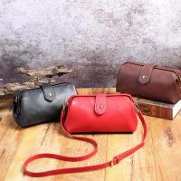 Mini Bolso Messenger Retro PU Oro Estilo Doctor con Clip de Boca Bolso Crucero Casual para Viajes - details 2