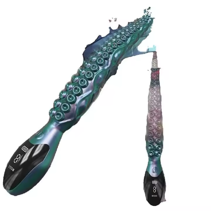 Vibrador G-Spot Potente Juguete de Placer para Masturbación Femenina con Pantalla LED - 1