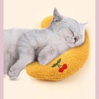 Almohada Suave en Forma de U para Gatos Juguete de Dormir para Mascotas - details 2