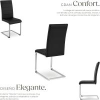 Juego de Sillas de Terciopelo Sillas de Comedor Ergonómicas Versátiles - details 74